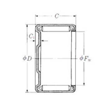 needle roller bearing sleeve M-1161 NSK