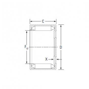 needle roller bearing sleeve M1081 KOYO