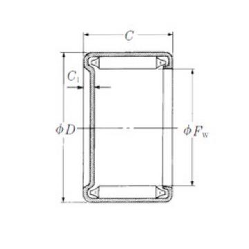 needle roller bearing sleeve M-471 NSK