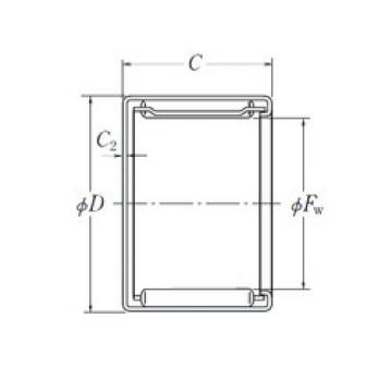 needle roller bearing sleeve MFJ-1312 NSK