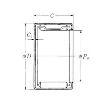 needle roller bearing sleeve MFJ-69 NSK