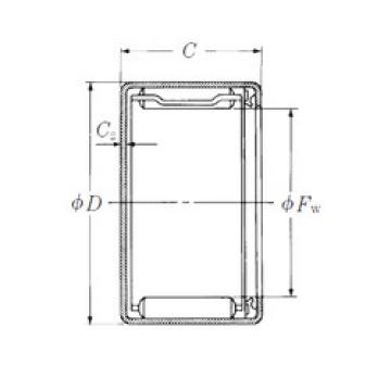 needle roller bearing sleeve MFJHT-1214 NSK