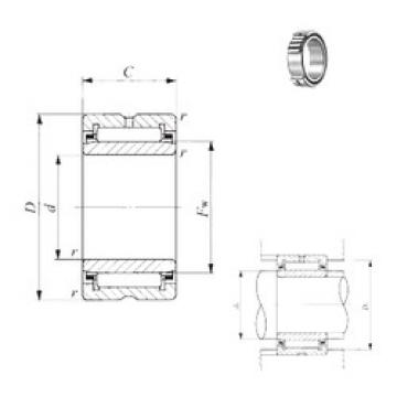 needle roller bearing sleeve NA 4824 IKO