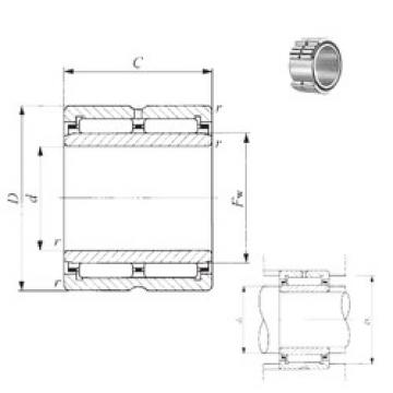 needle roller bearing sleeve NA 6912 IKO