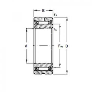 needle roller bearing sleeve NA1015 Timken