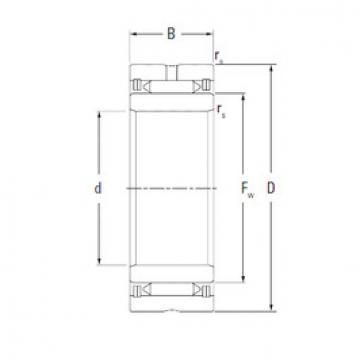 needle roller bearing sleeve NA1017 KOYO