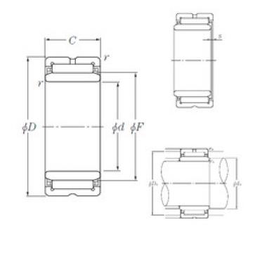 needle roller bearing sleeve NA4840 NTN