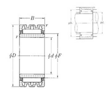 needle roller bearing sleeve NA4908S NTN