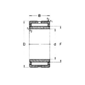 needle roller bearing sleeve NA4902-2RS CRAFT