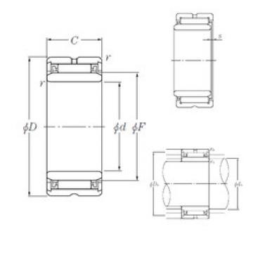 needle roller bearing sleeve NA496 NTN