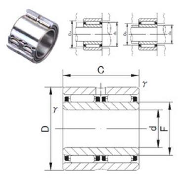 needle roller bearing sleeve NAFW 203732 JNS