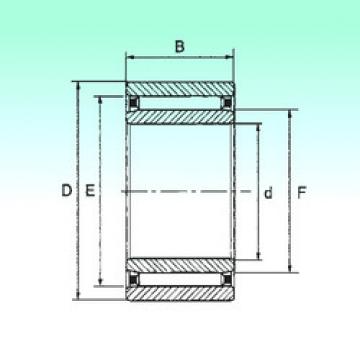 needle roller bearing sleeve NAO 12x24x20 NBS