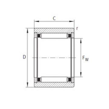 needle roller bearing sleeve NK 7/10-TN-XL INA