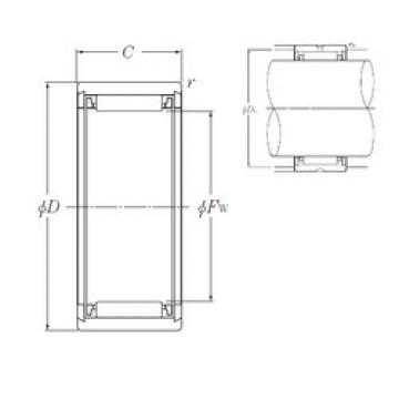 needle roller bearing sleeve NK10/12T2 NTN