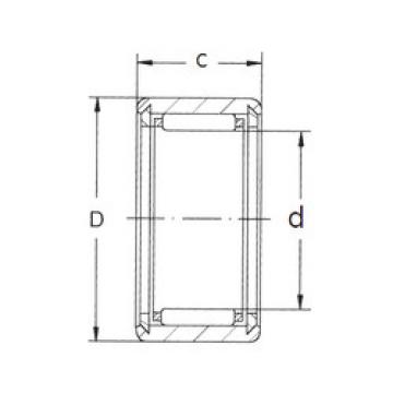 needle roller bearing sleeve NK10/16 FBJ