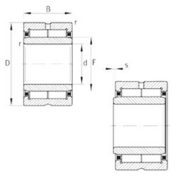 needle roller bearing sleeve NKI55/25-TW-XL INA