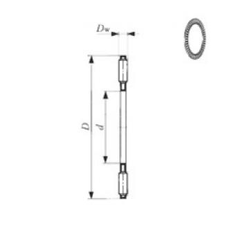 Needle Roller Bearing Manufacture NTB 40603 IKO