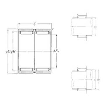 Needle Roller Bearing Manufacture RNAO-17×25×20ZW NTN