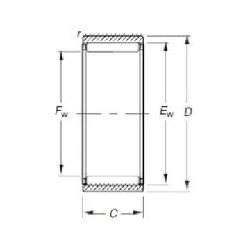 Needle Roller Bearing Manufacture RNAO18X26X13 Timken