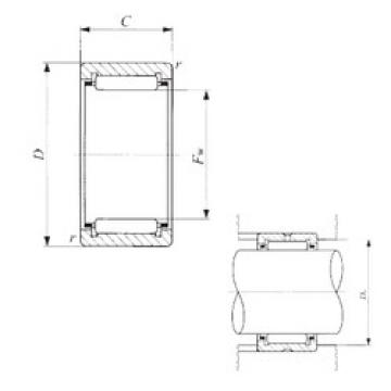 Needle Roller Bearing Manufacture TAF 101712/SG IKO