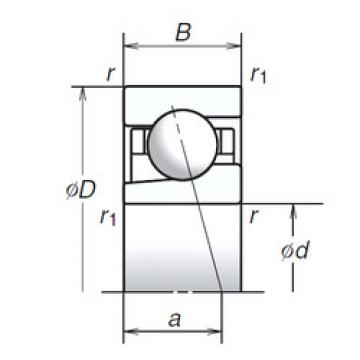 angular contact ball bearing installation 7BGR10S NSK