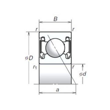 angular contact thrust bearings 10BSA10T1X NSK