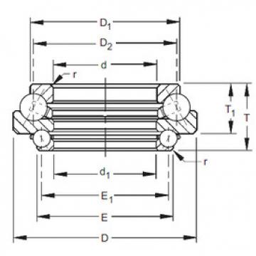 angular contact thrust bearings 312DTVL728 Timken