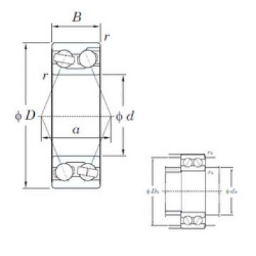 angular contact thrust bearings 3200 KOYO