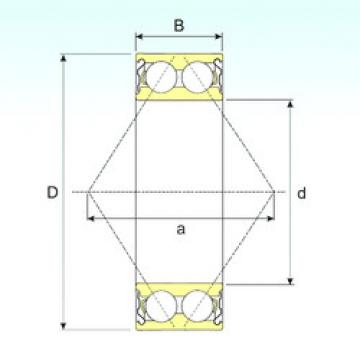 angular contact thrust bearings 3200-ZZ ISB