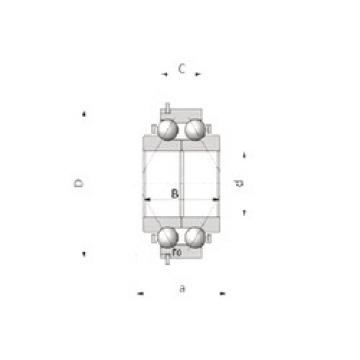 angular contact thrust bearings 35BVV07X-6 NACHI