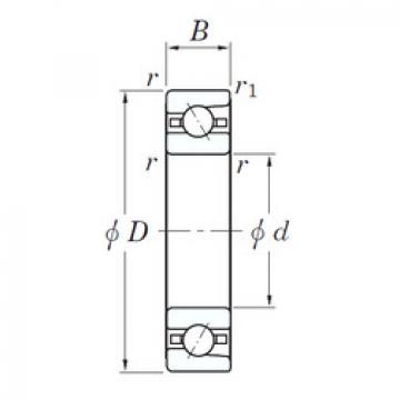 angular contact thrust bearings 3NC HAR007C FT KOYO