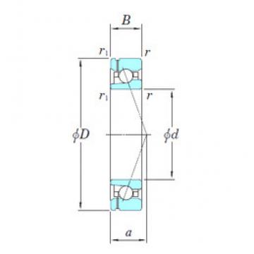 angular contact thrust bearings 3NCHAF013CA KOYO