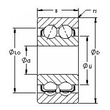 angular contact thrust bearings 5204 AST