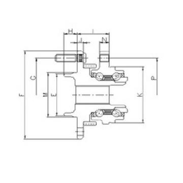 angular contact ball bearing installation IJ113010 ILJIN