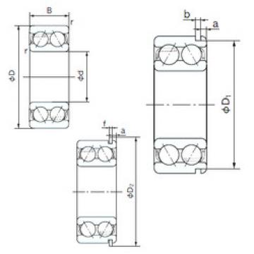 angular contact thrust bearings 5201NR NACHI