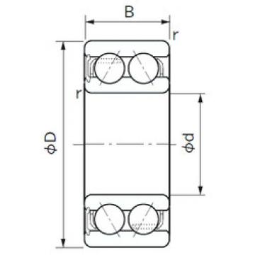 angular contact thrust bearings 5202ANS NACHI