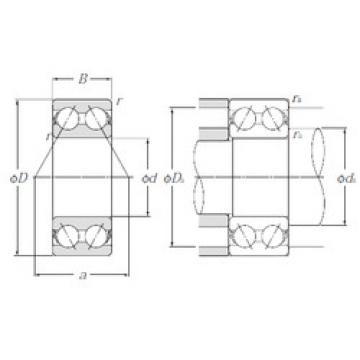 angular contact thrust bearings 5207S NTN