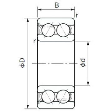 angular contact thrust bearings 5200Z NACHI