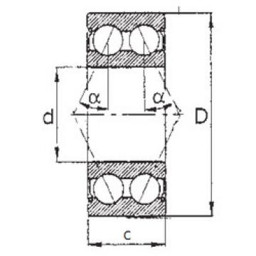 angular contact thrust bearings 5201ZZ FBJ