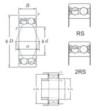 angular contact thrust bearings 5210-2RS KOYO