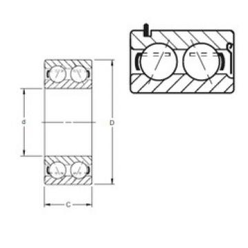 angular contact thrust bearings 5203KDG Timken