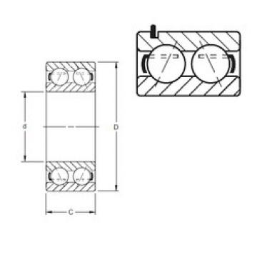 angular contact thrust bearings 5209KG Timken