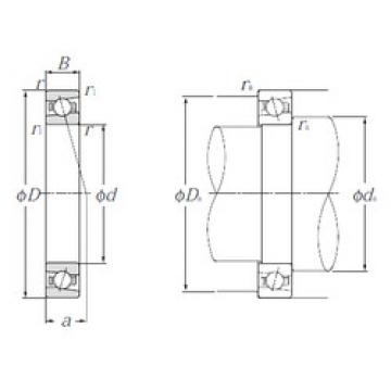 angular contact thrust bearings 5S-HSB010C NTN