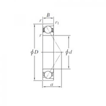 angular contact ball bearing installation 7928 KOYO