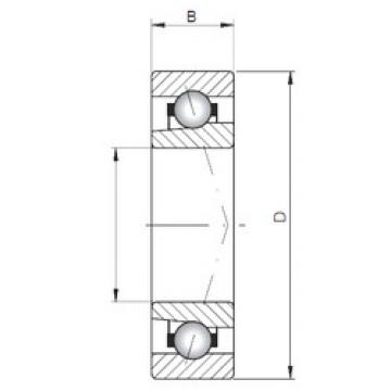 Angular Contact Ball Bearings 71818 C ISO