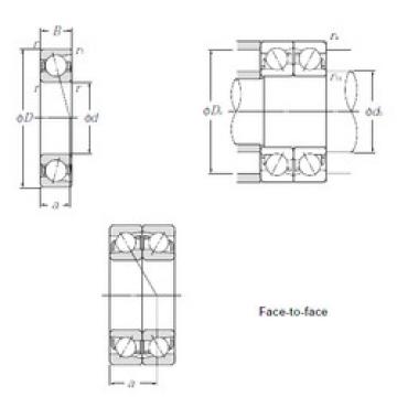 angular contact ball bearing installation 7301DF CYSD