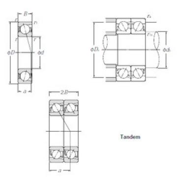 angular contact ball bearing installation 7301DT NTN