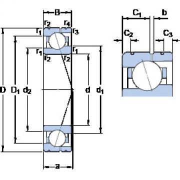 Angular Contact Ball Bearings 71904 ACE/HCP4AL SKF