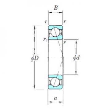 Angular Contact Ball Bearings 7202CPA KOYO