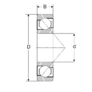 angular contact ball bearing installation 7304-B SIGMA